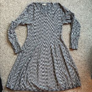 Shoshanna Space Dye Stretch Dress Size L